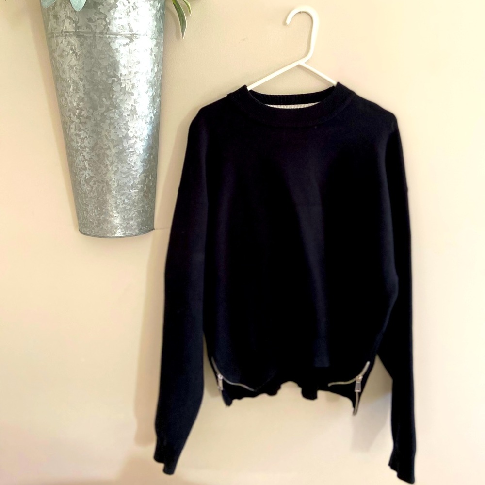 💥NWOT💥 Zara KNIT Side Zip Top